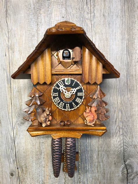 vintage cuckoo clock made in germany|cuckoo clock germany 1950.